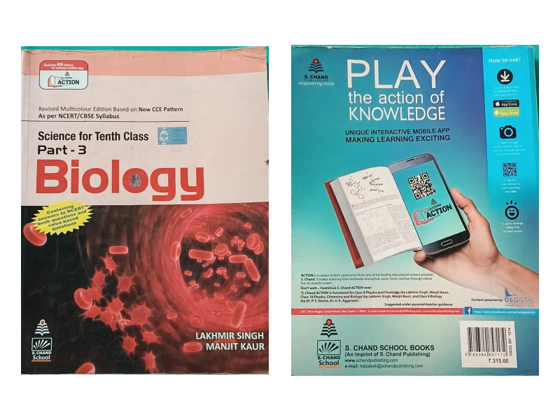 CLASS 10 BIOLOGY BY LAKHMIR SINGH, MANJIT KAUR