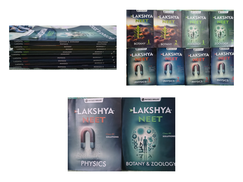 Pw class 12th Lakshya NEET modules 2024 edition