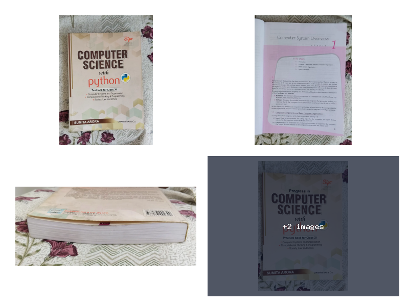 Computer Science with Python by Sumita Arora – Class 11 (Textbook + Practical Book)