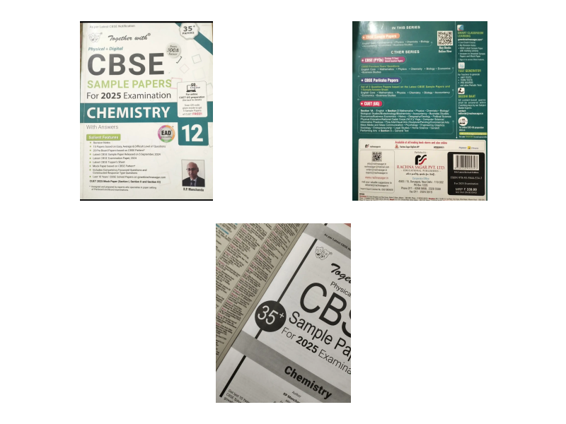 Sample and mock for cuet and boards class 12th