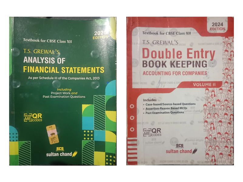 Accounts books , cuet pyqs