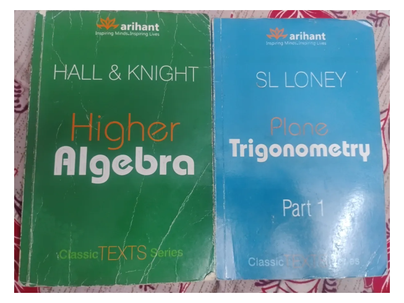 Arihant higher algebra and plane trignometry