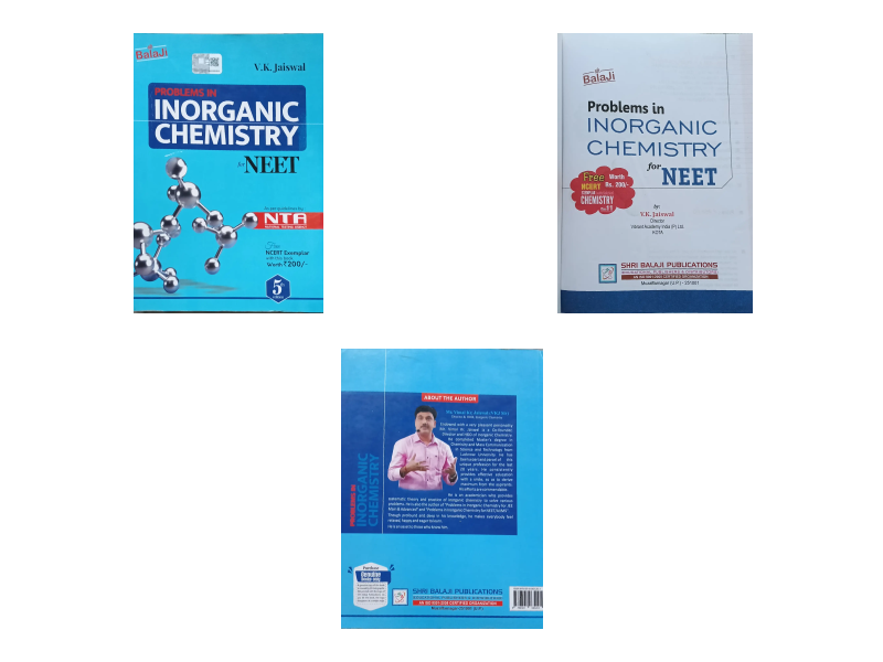 INORGANIC CHEMISTRY FOR NEET BY V.K JAISWAL