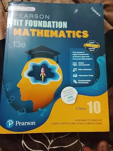 IIT FONDATION  ,MATHEMATICS ,CLASS X  ,PEARSON
