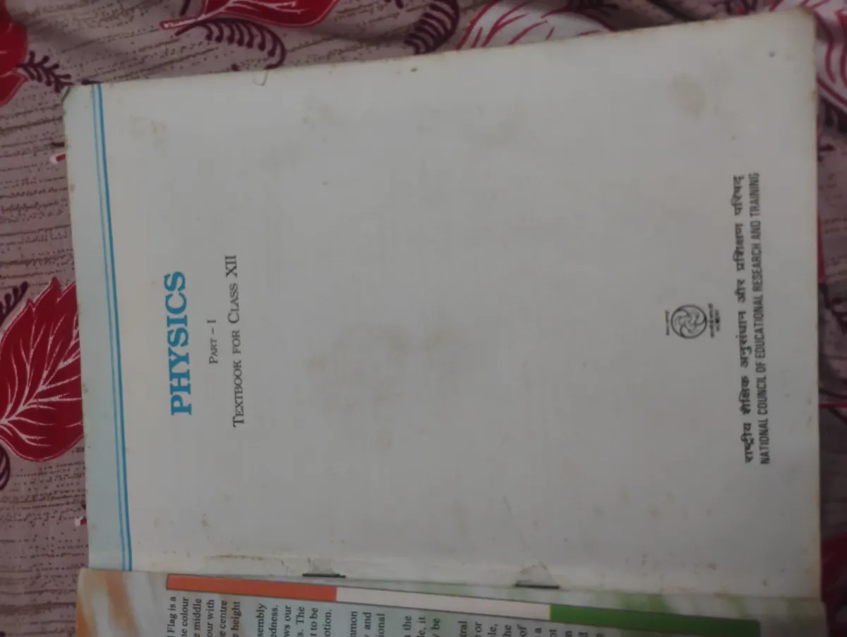 Class 12 physics NCERT part 1 and 2