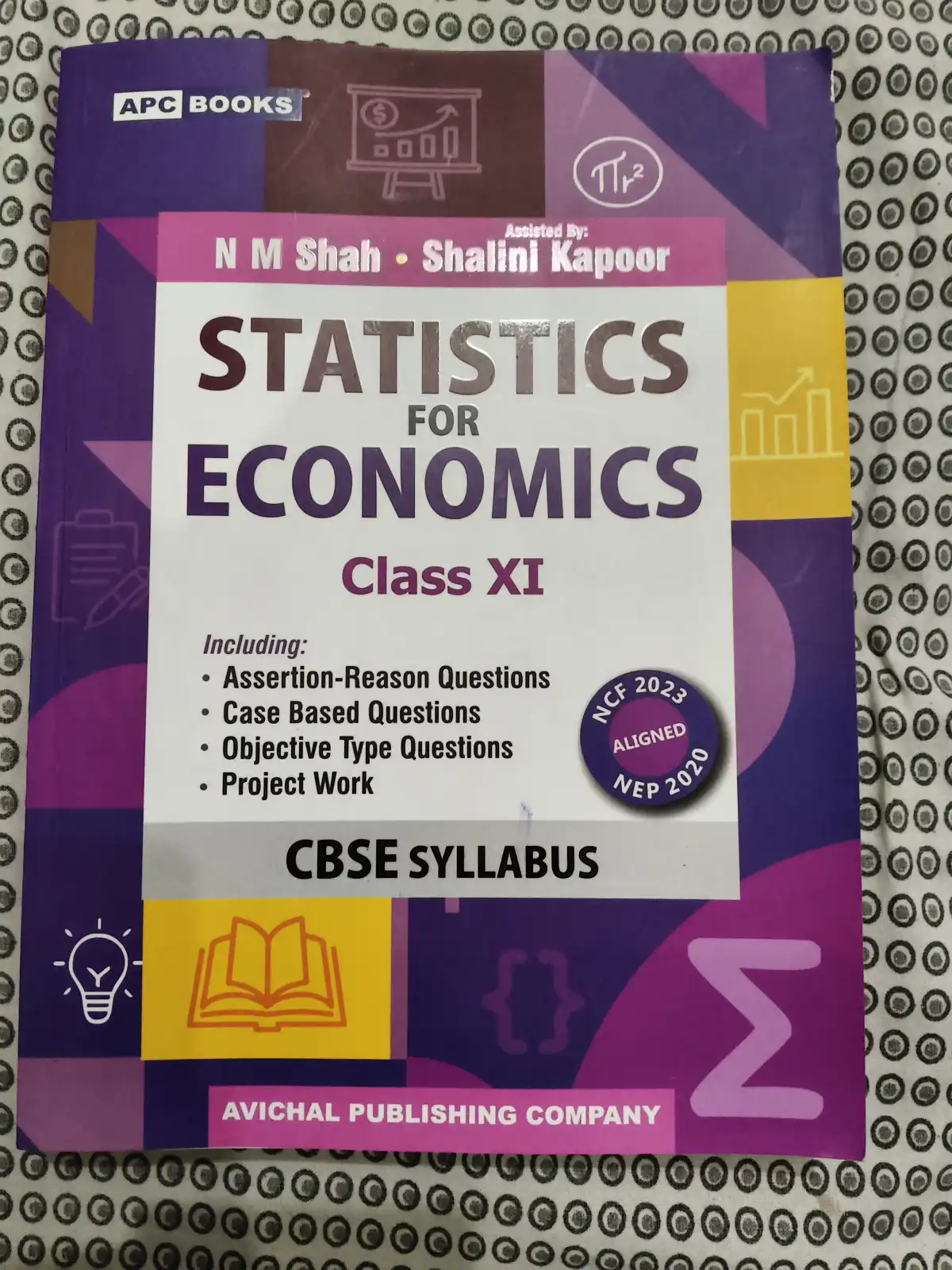 NM SHAH FOR STATTISTICS CLASS 11TH